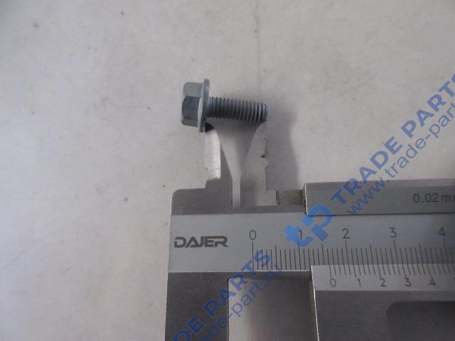 Реальная фотография болт m6x16 - 10.9 - man183 - b1 шестигранный с фланцем howo t5g, sitrak c7h