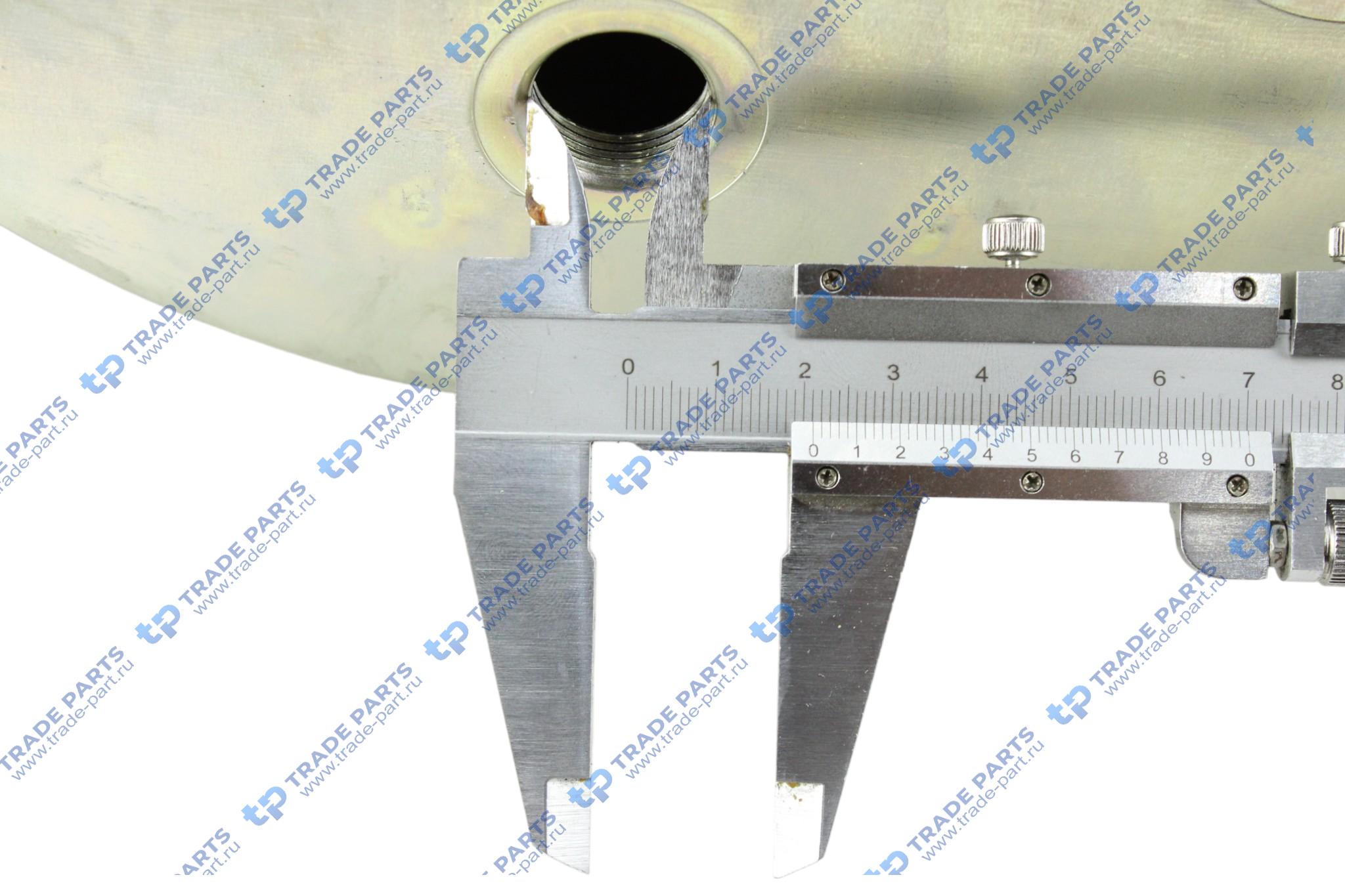 Реальная фотография рессора пневматическая со стаканом; (2 шп. возд. / 4 отв.); saf 2618v