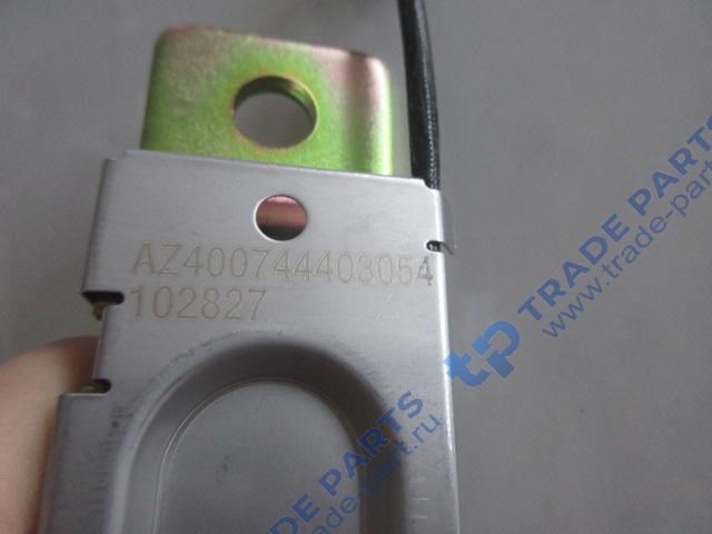 Реальная фотография датчик износа колодок с прижимной пластиной sitrak перед./зад. качество о