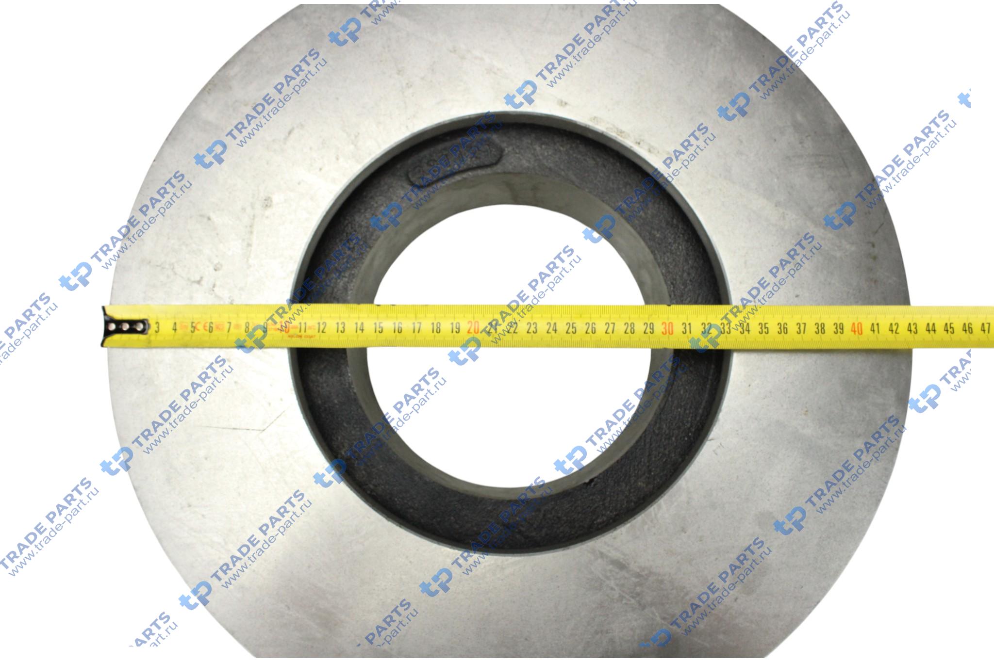 Реальная фотография диск тормозной man передний 438х45мм пр-во турция