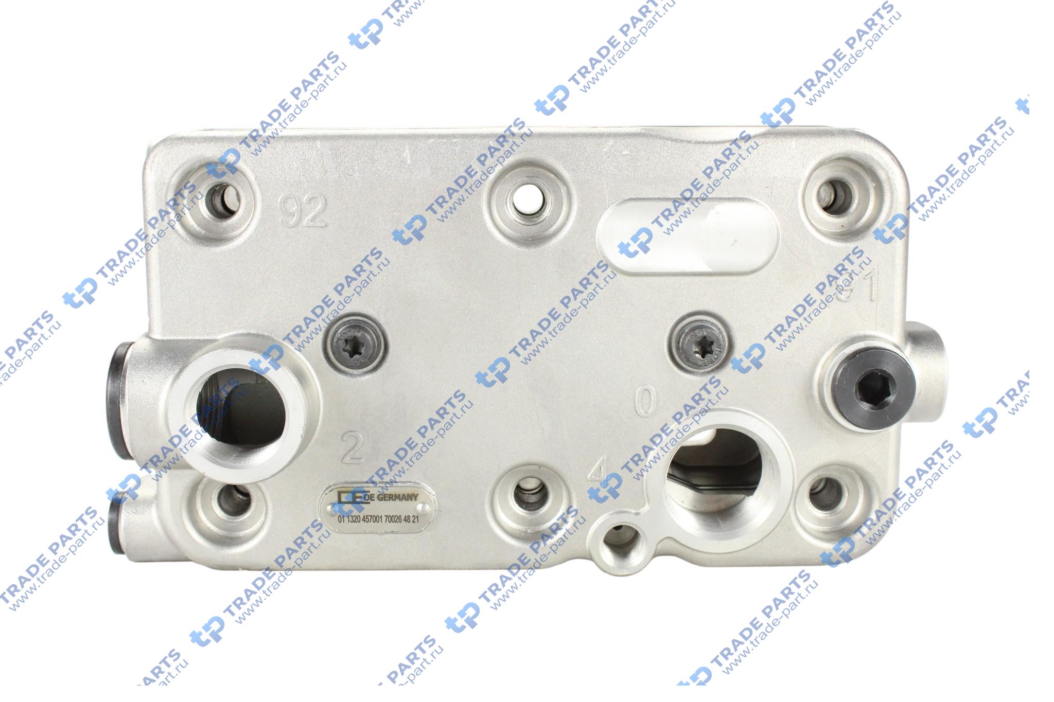 Реальная фотография гбц компрессора мерседес аксор двигатель om457la в сборе