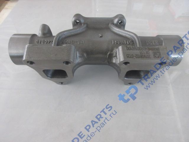 Реальная фотография коллектор выпускной средний мс11/13 t5g/sitrak