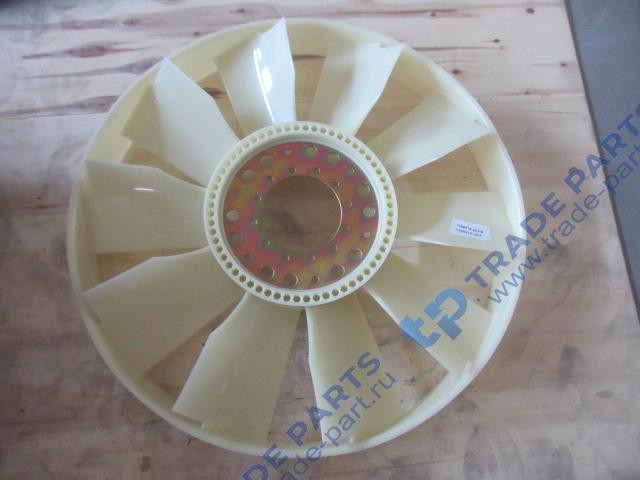Реальная фотография крыльчатка вентилятора d=690 10 лопастей faw 3310