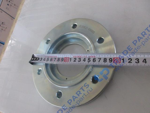 Реальная фотография фланец сочленения полурамы верхний shantui sl50w