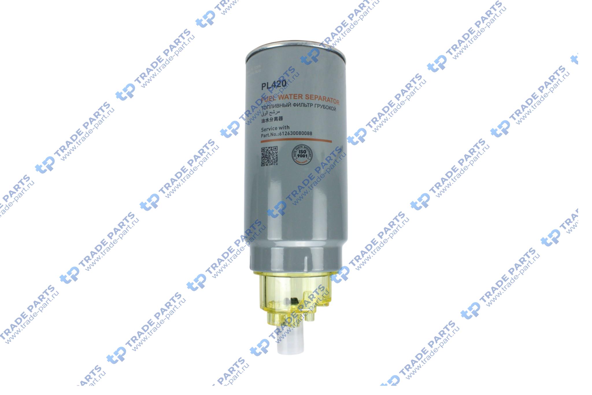 Реальная фотография фильтр топливный евро3 pl420 грубой очистки 612600081335 huatai