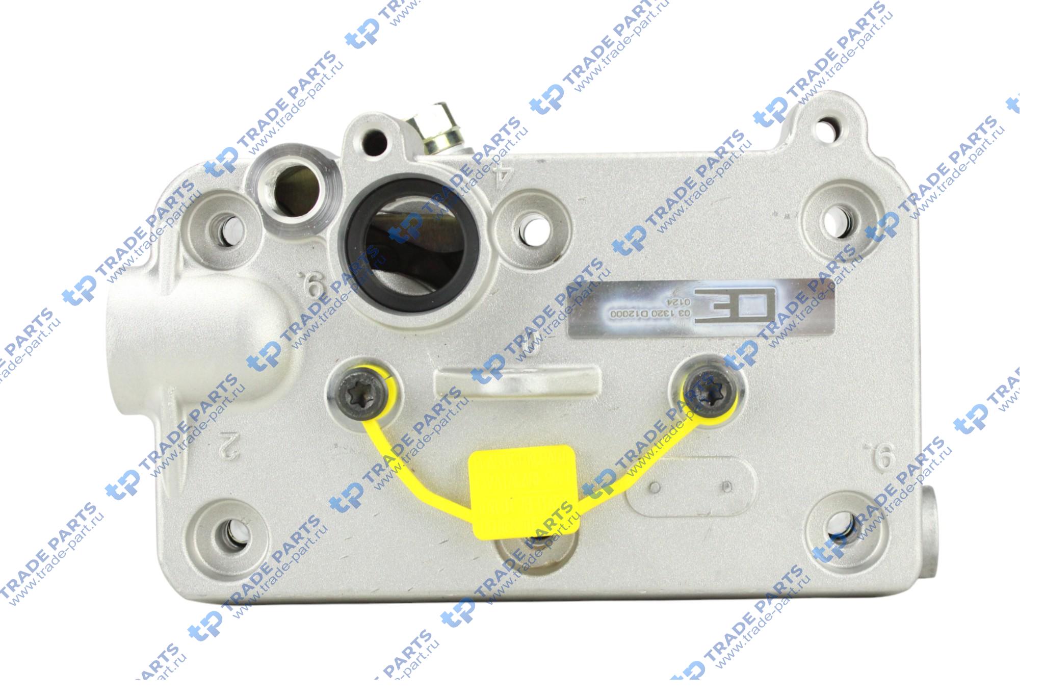 Реальная фотография гбц компрессора volvo fh12/16 + клапаны + болты