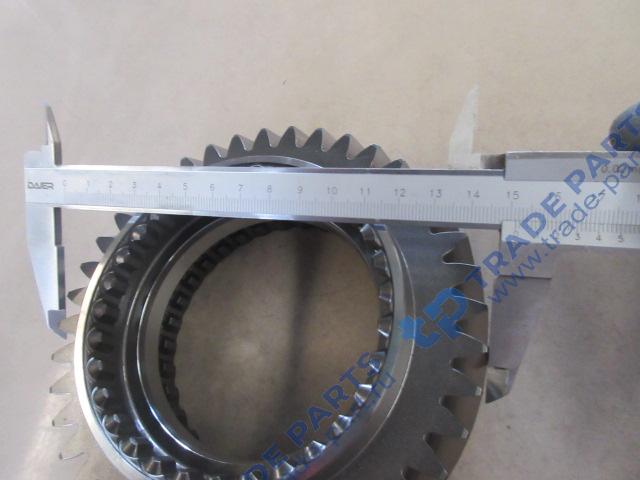 Реальная фотография шестерня первичного вала акпп zf 12tx2620td 1358.302.203 качество о
