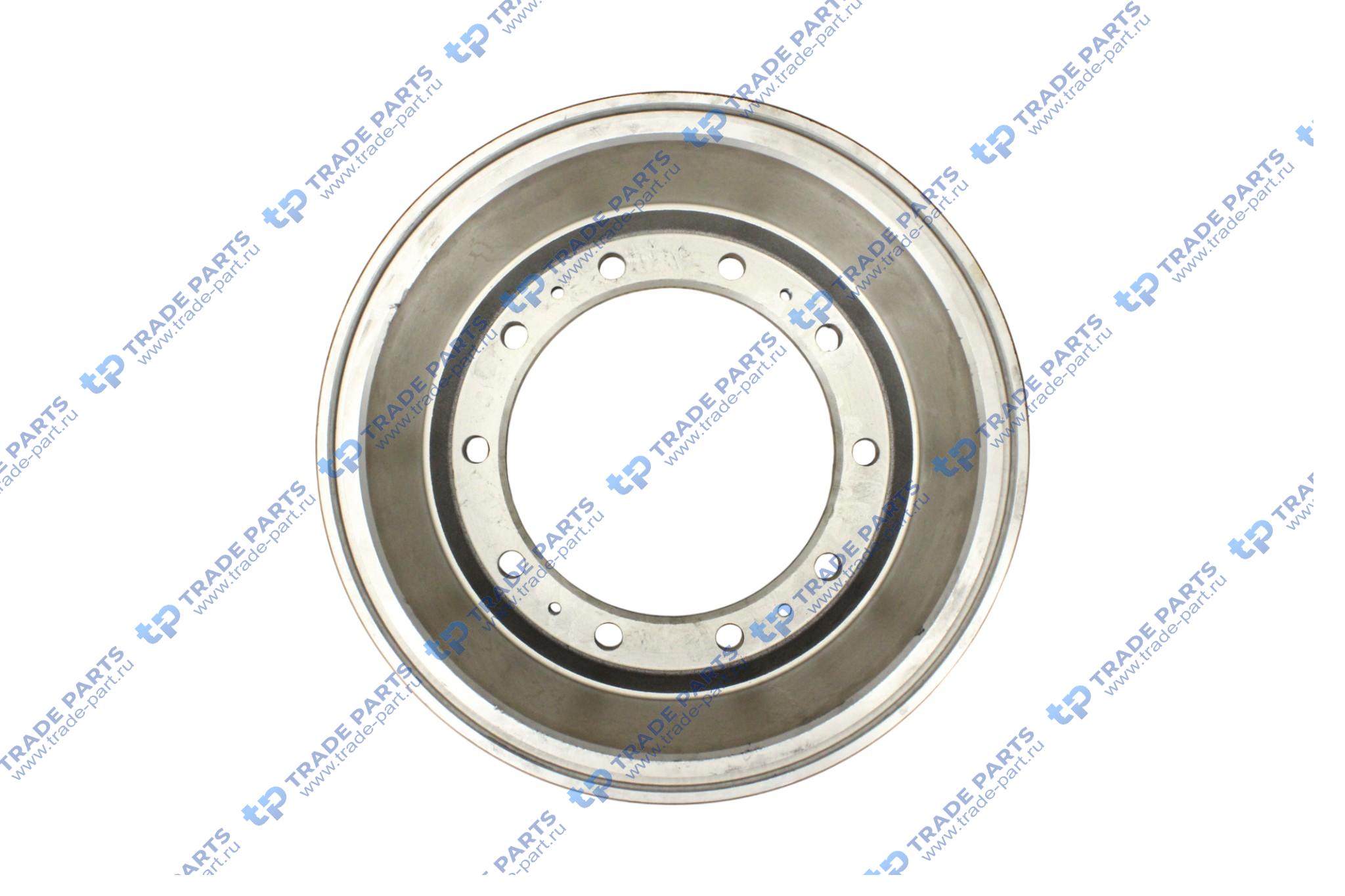 Реальная фотография барабан тормозной iveco eurotrakker передний 410x190 h=257 d=285/335м пр-во турция