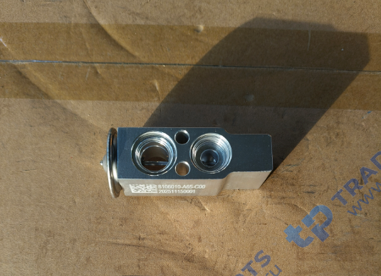 Реальная фотография блок расширительного клапана faw j6 e5