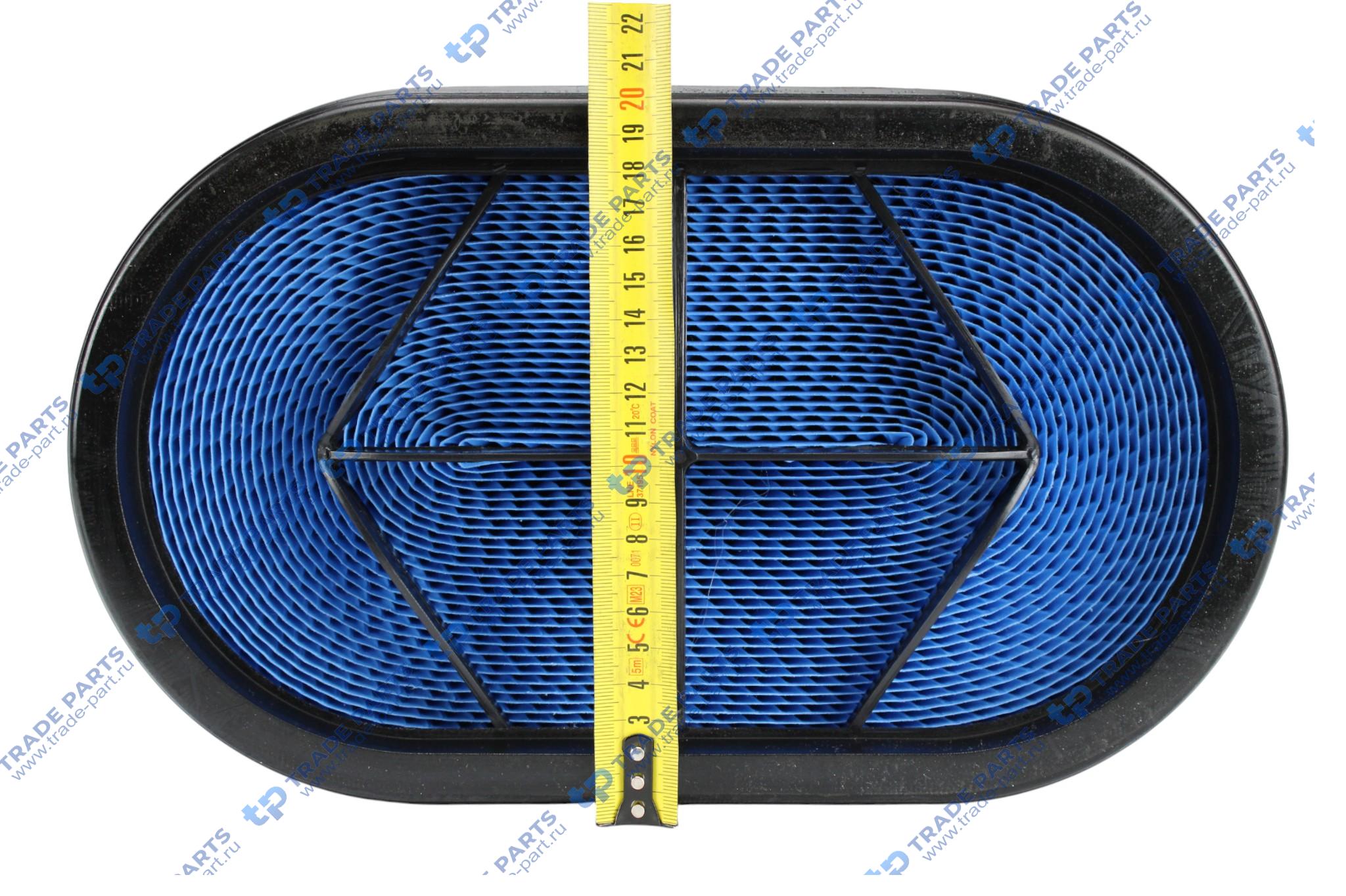 Реальная фотография фильтр воздушный основной кассета+картридж powercore new scania