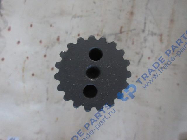 Реальная фотография вал нижний кпп l-590мм 29050017461/zl40a.30.3-10 (тонкий)