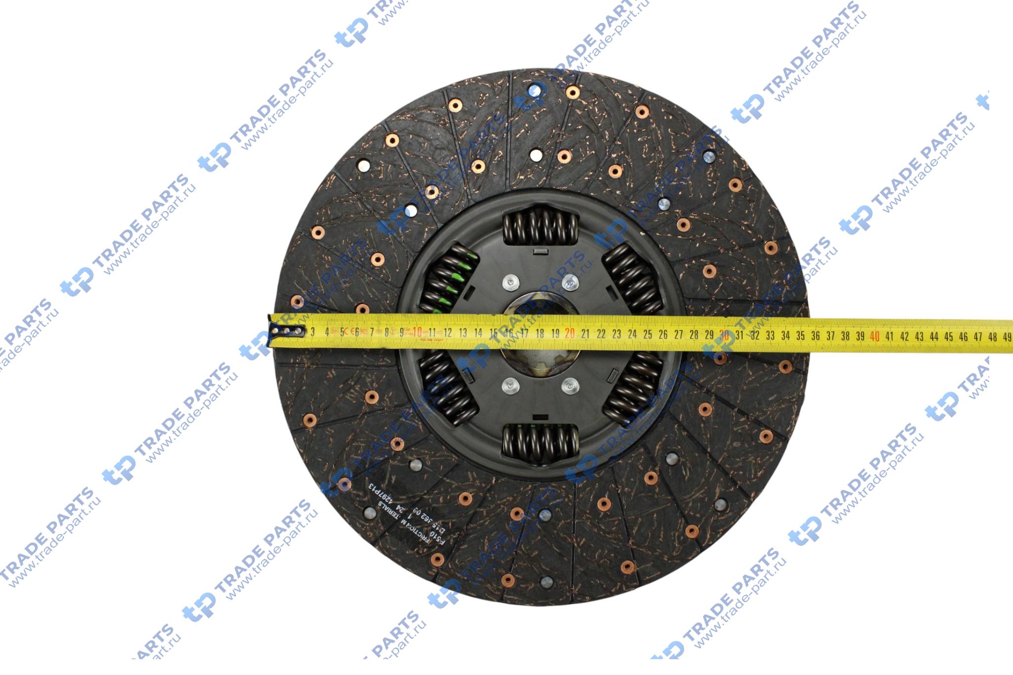 Реальная фотография диск сцепления 362mm n10 rvi midlum