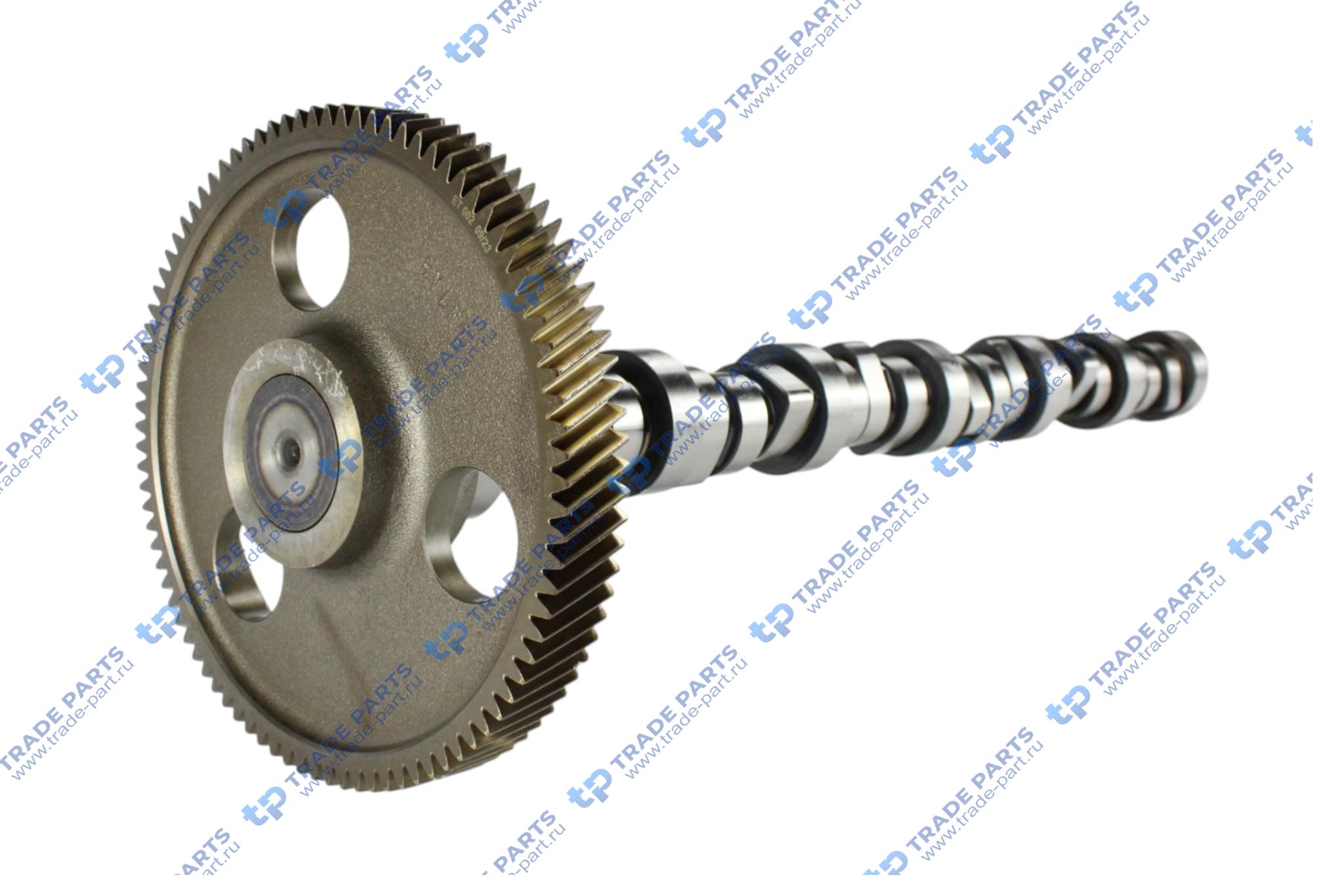 Реальная фотография вал распределительный с шестерней mercedes om906la om926la l=817,5 мм.