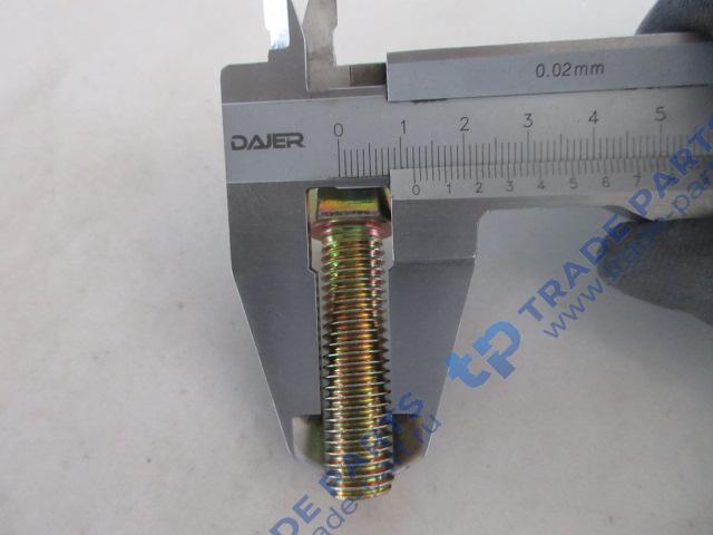 Реальная фотография болт m12*45-8.8 заглушки упорной вала шестерни 1,2ой передачи кпп vrt200 качество о