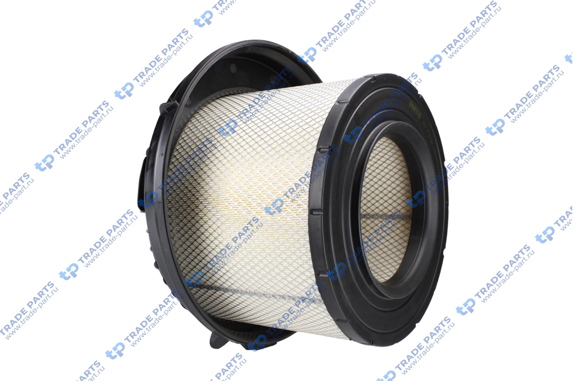 Реальная фотография фильтр воздушный c многоразовой крышкой 520х520х348 mb actros ii, axor