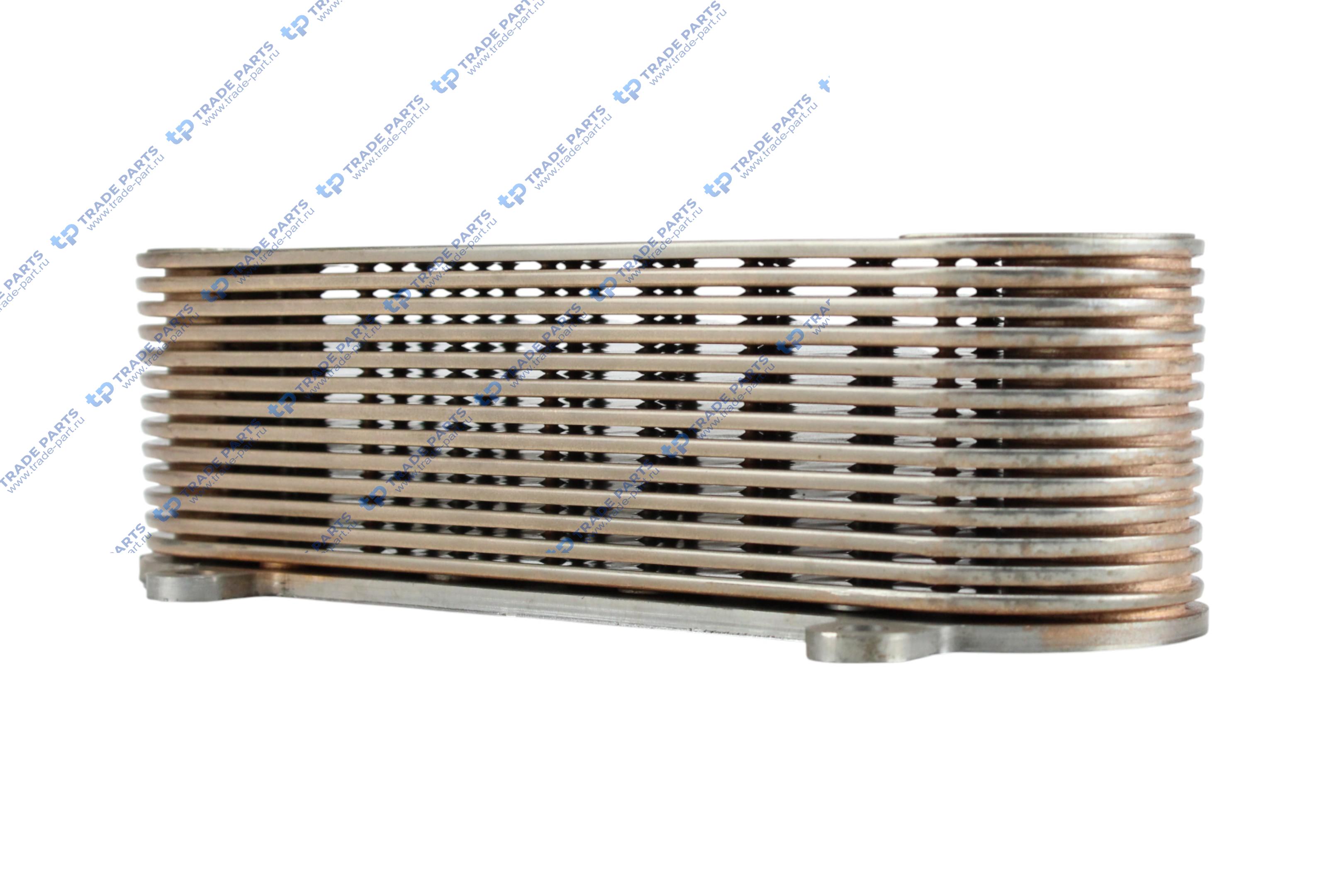 Реальная фотография радиатор масляный (маслоохладитель) wp13 shacman x3000/f3000 huatai