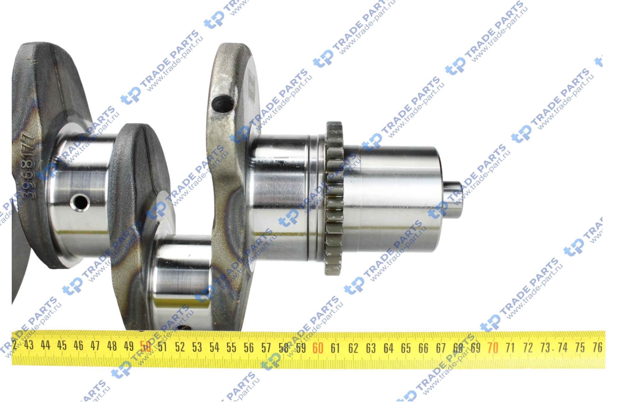 Реальная фотография вал коленчатый 4isbe, 4isde v=3.9