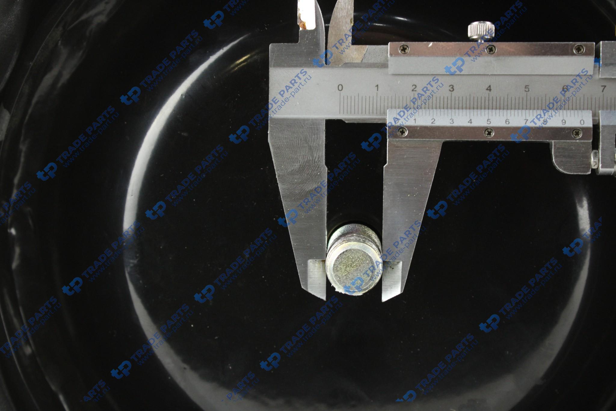 Реальная фотография пневморессора renault (металлический стакан) (1 шп. m12,1 шп.-шт. m16/24х1.5мм)