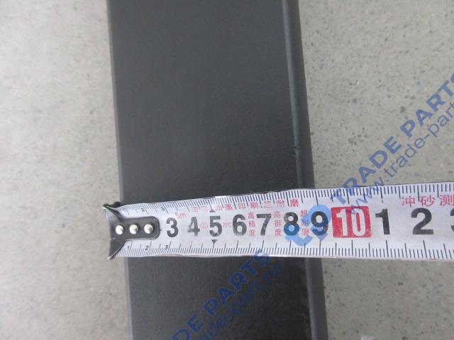 Реальная фотография лист задней рессоры №1 22x90 м16 отв. l=1585