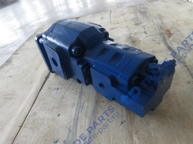 Реальная фотография насос гидравлический jhp2100/gj0010c-xf сдвоенный 14шлицов