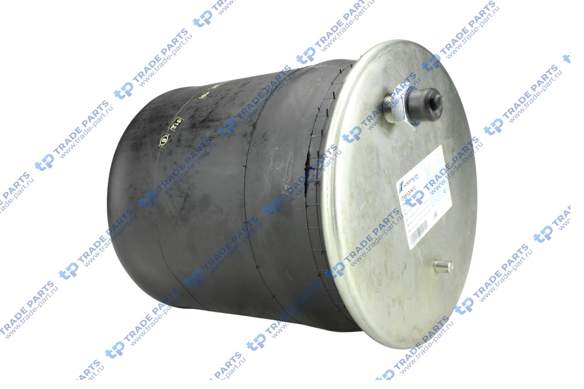 Реальная фотография пневморессора renault (металлический стакан) (1 шп. m12,1 шп.-шт. m16/24х1.5мм)