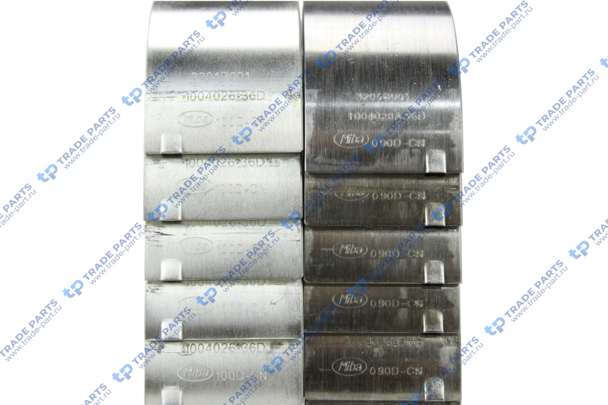 Реальная фотография вкладыши 350 л.с. шатунные std (ком 12 шт.) faw l6100000-pjlw