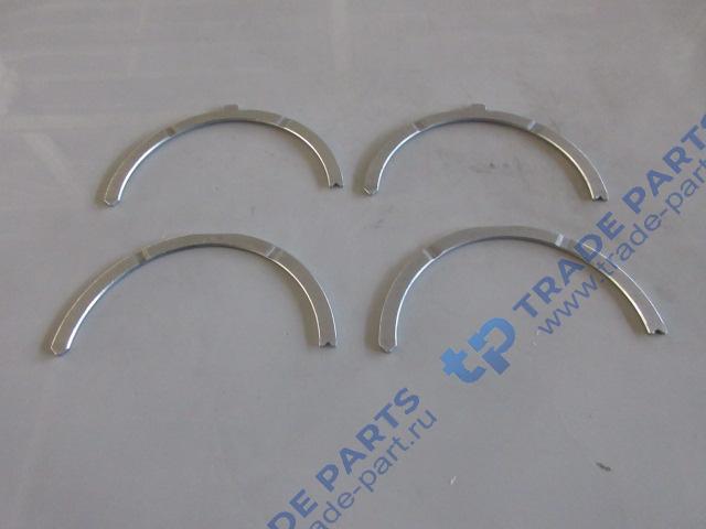 Реальная фотография полукольца коленвала (комплект 4 шт.) howo