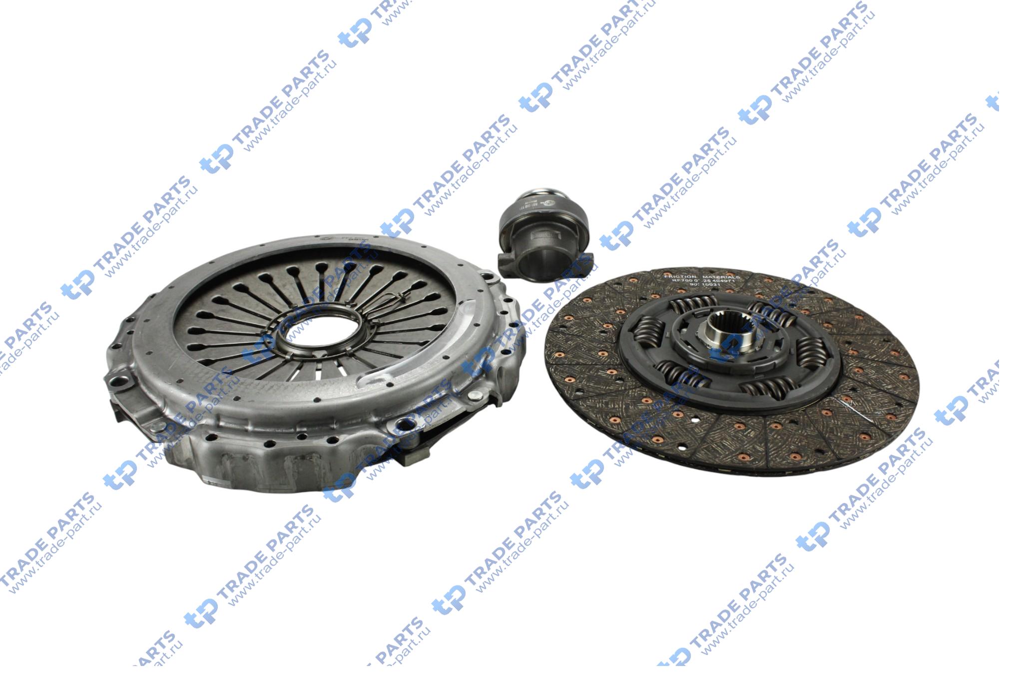 Реальная фотография комплект сцепления scania dc9/11/12,dsc9/11/12/14,dt12 grs920 r (k432-33/35/39) 430 mm.