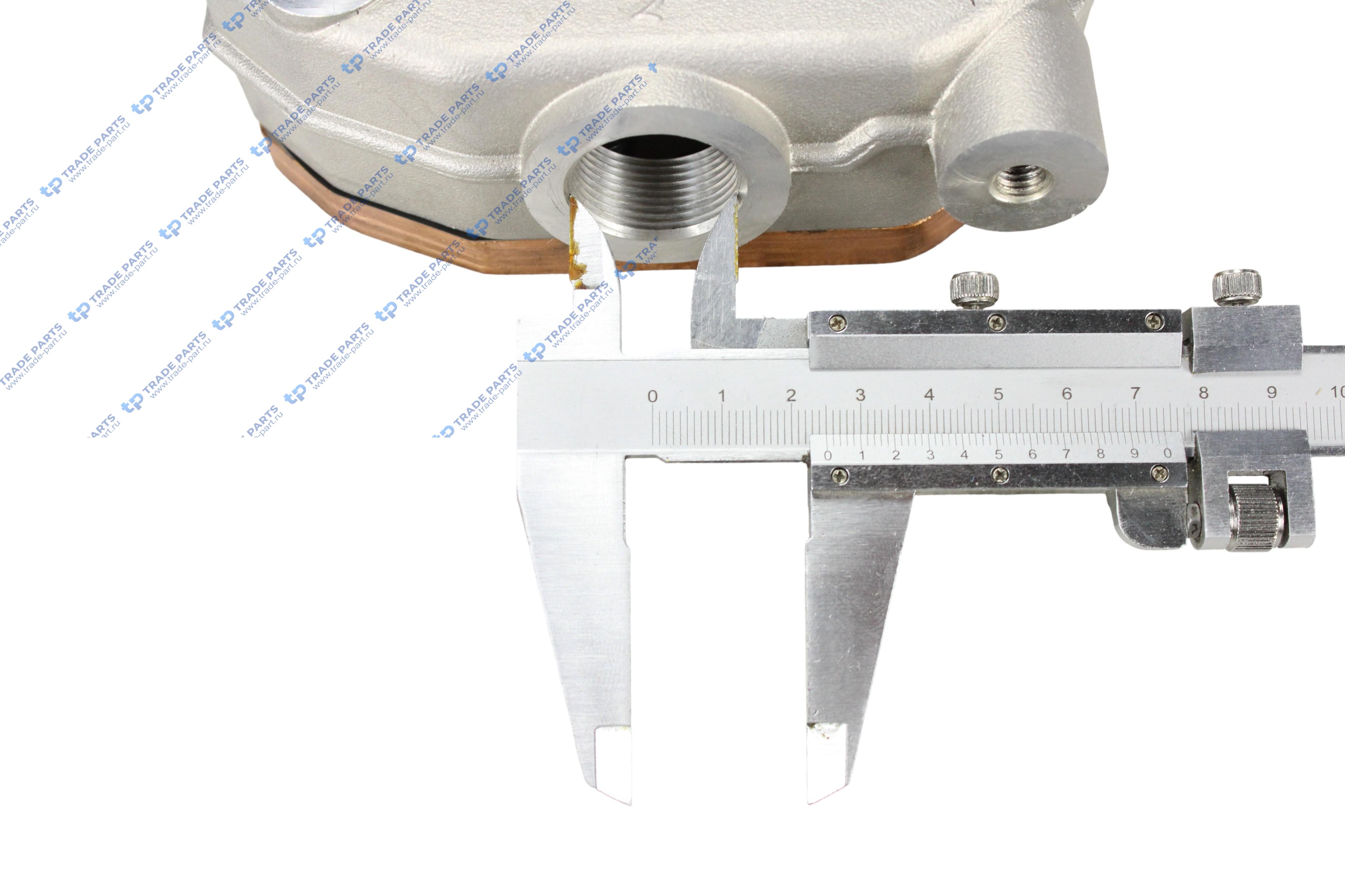 Реальная фотография головка компрессора в сборе mb om501/502 v8 euro 4/5 горизон.