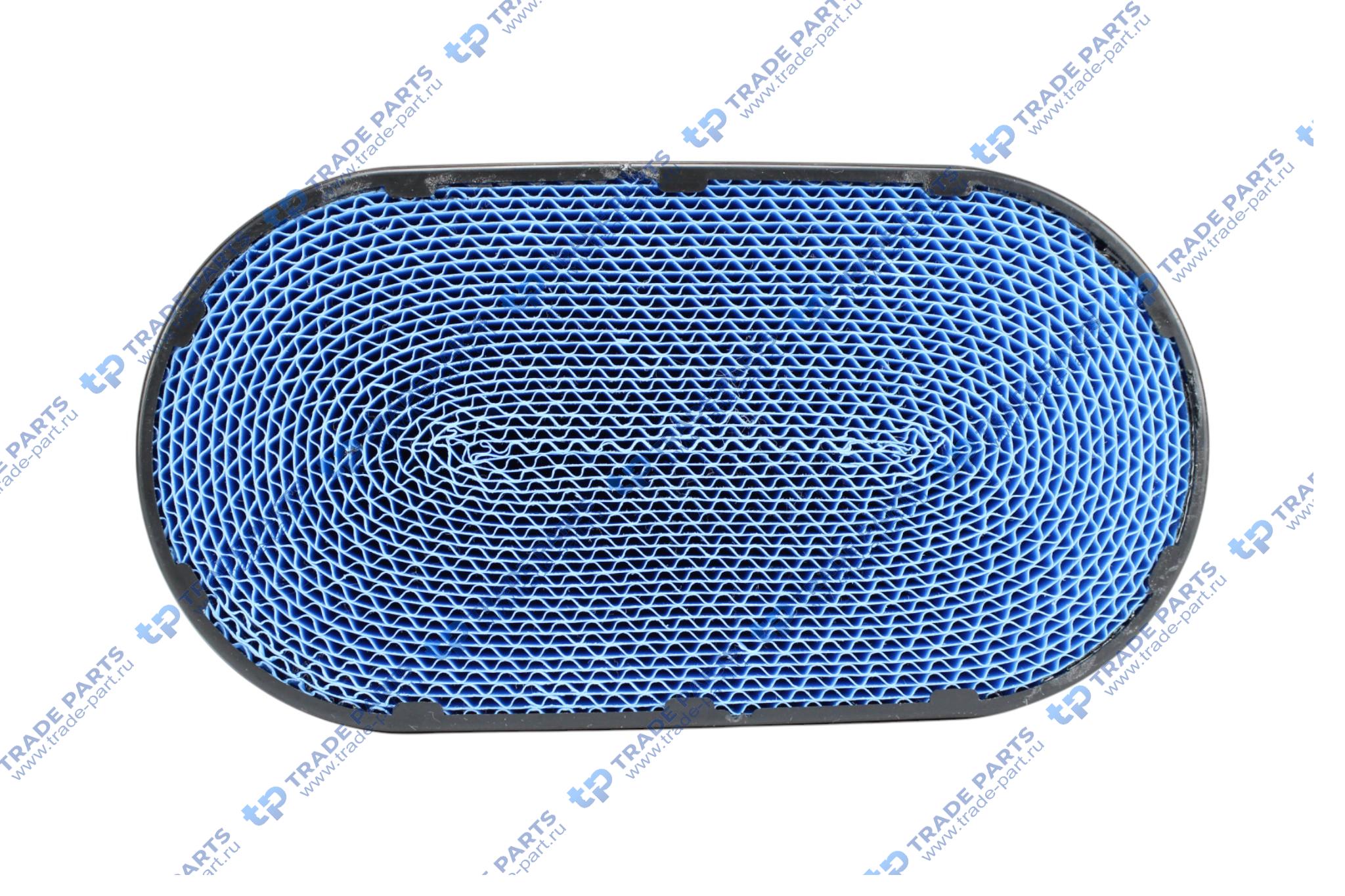 Реальная фотография фильтр воздушный 235x255x123 овальн. iveco eurocargo