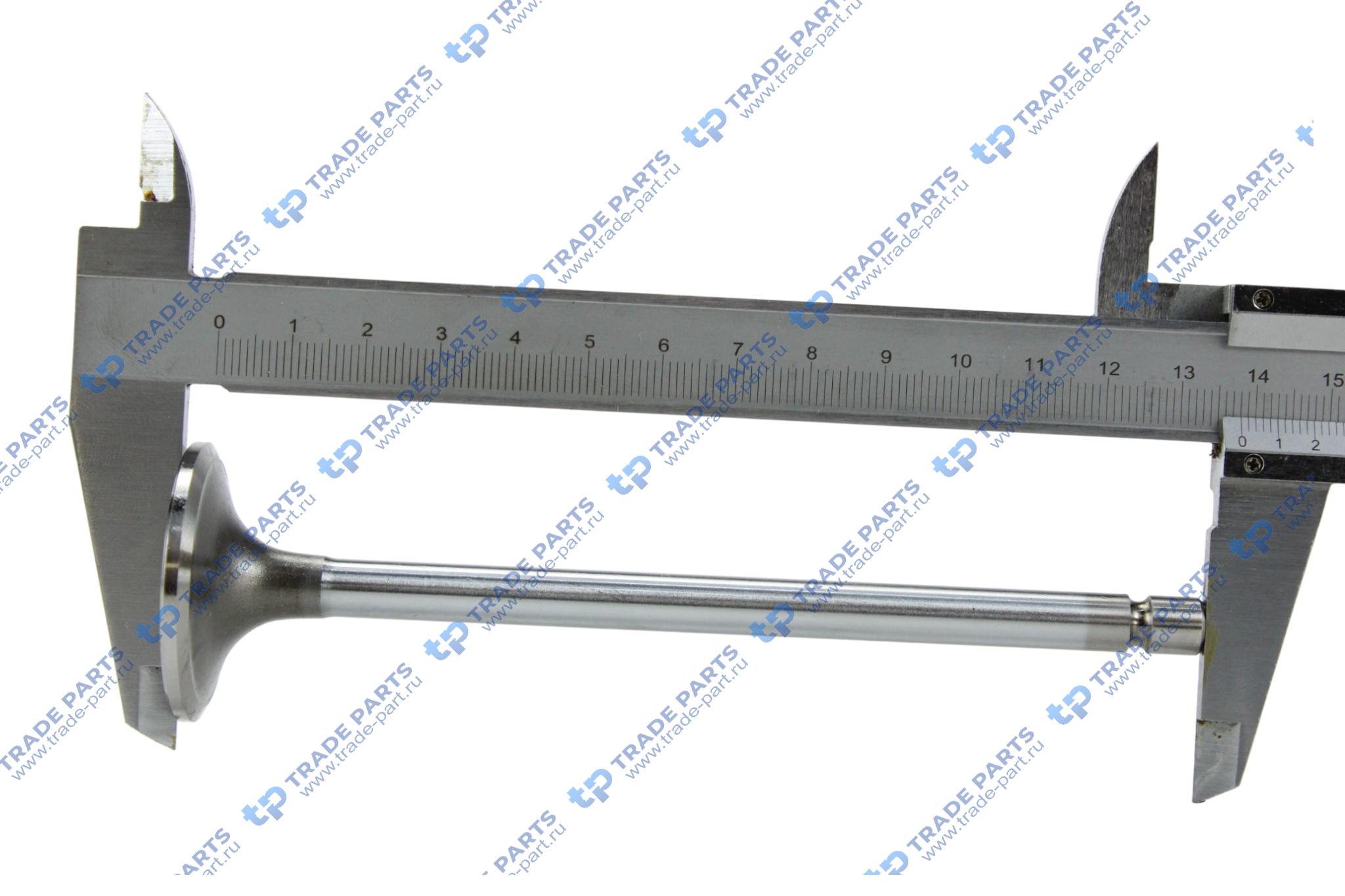 Реальная фотография клапан впускной cummins isc, qsc, l, isl, qsl 38x8x137,8