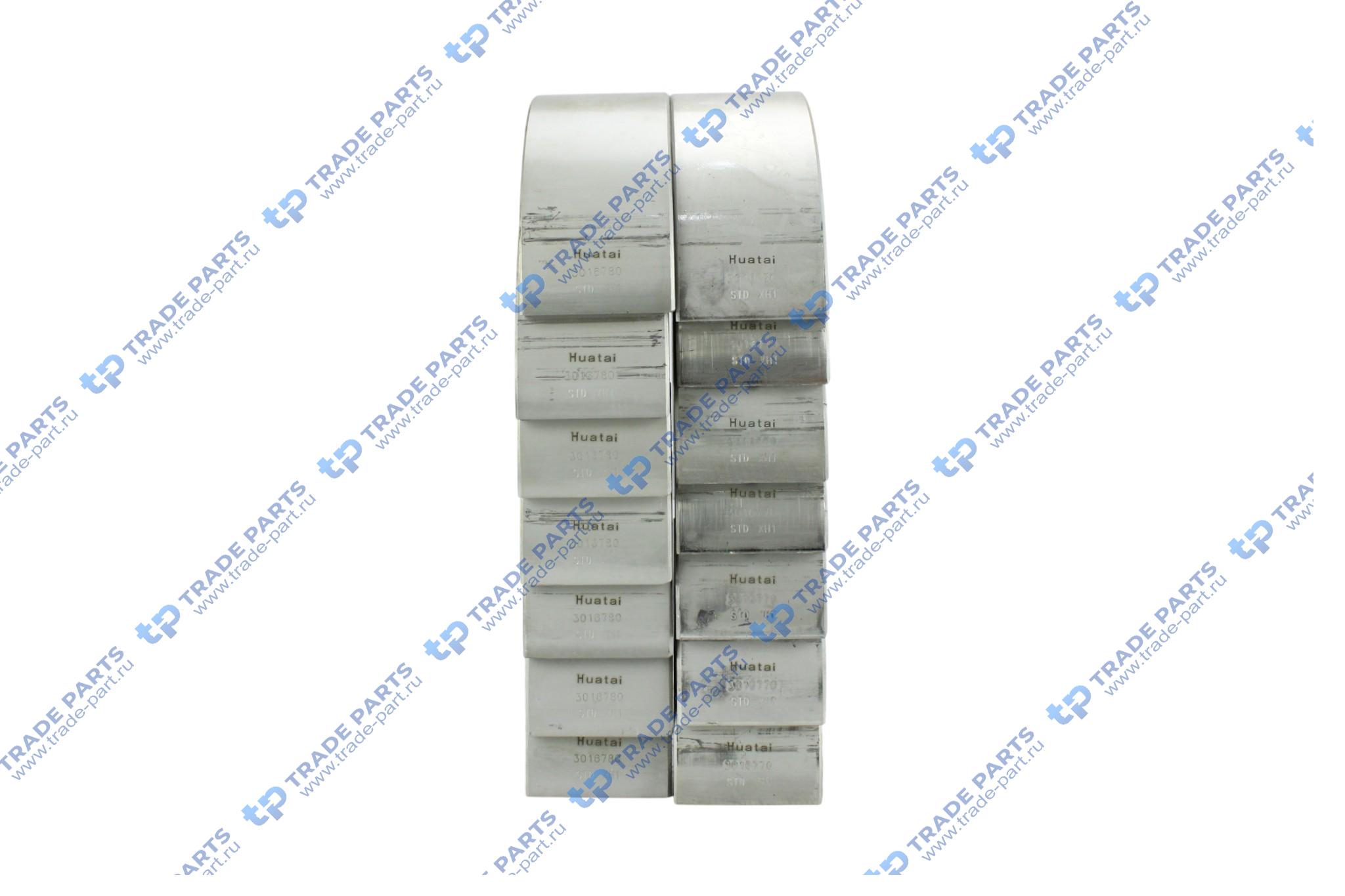 Вкладыши коренные стандарт M11/QSM/ISM SHACMAN X3000 (комплект 14 шт) HUATAI