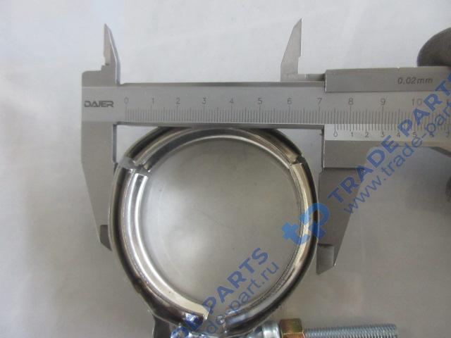 Реальная фотография хомут турбины d=65-75