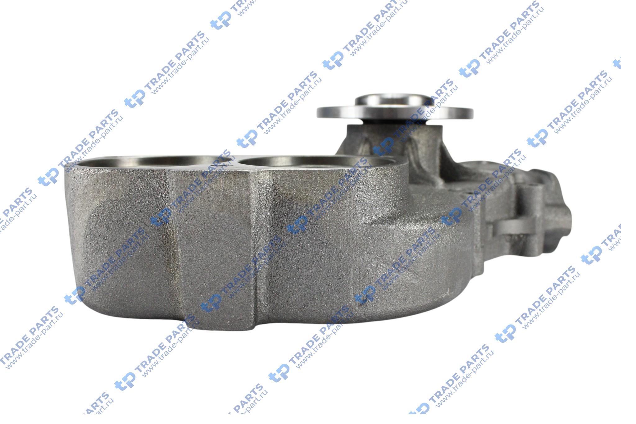 Реальная фотография насос водяной системы охлаждения (помпа) 125 mm mercedes benz для дв.(r6 cyl d=128) m447 om457 (лопа