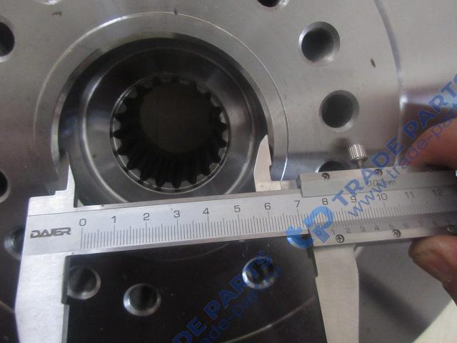 Реальная фотография фланец передний выходного вала 14 болтов кпп sdlg нового образца