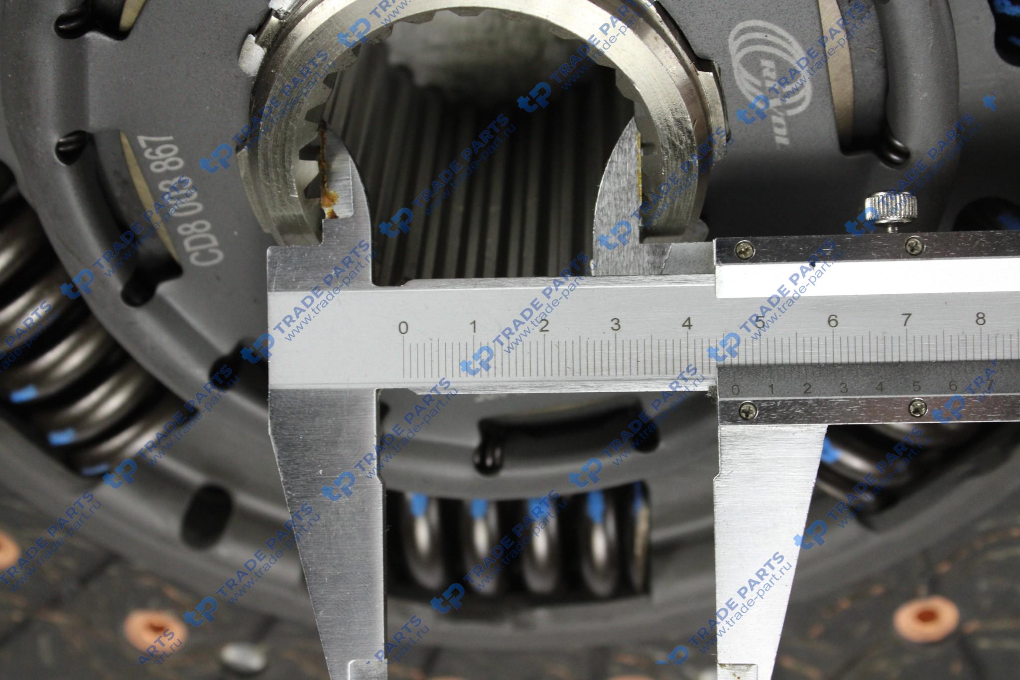 Реальная фотография диск сцепления renault premium kerax