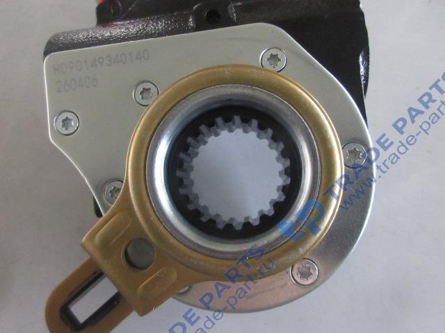 Реальная фотография трещетка тормозная задняя правая  19 шлицов shaanxi x3000