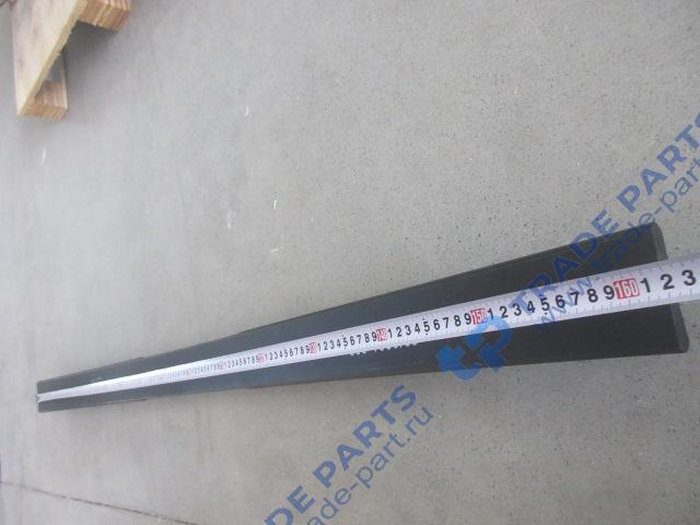 Реальная фотография лист задней рессоры №1 22x90 м16 отв. l=1585