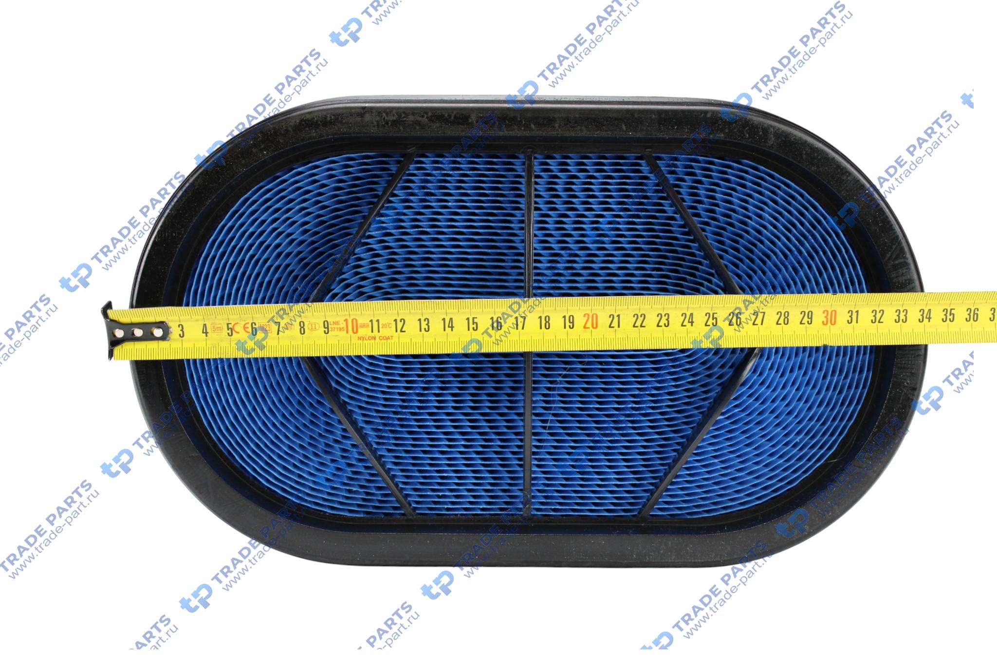 Реальная фотография фильтр воздушный основной кассета+картридж powercore new scania