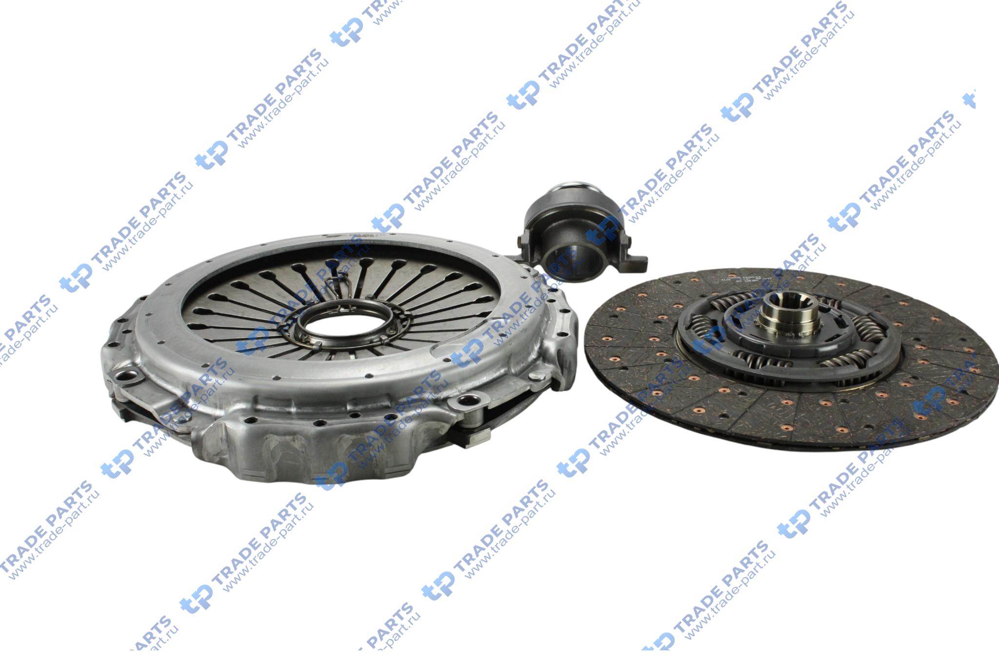 Реальная фотография комплект сцепления ford cargo (euro 6) ecotorq 9l zf 9s1310 430mm.