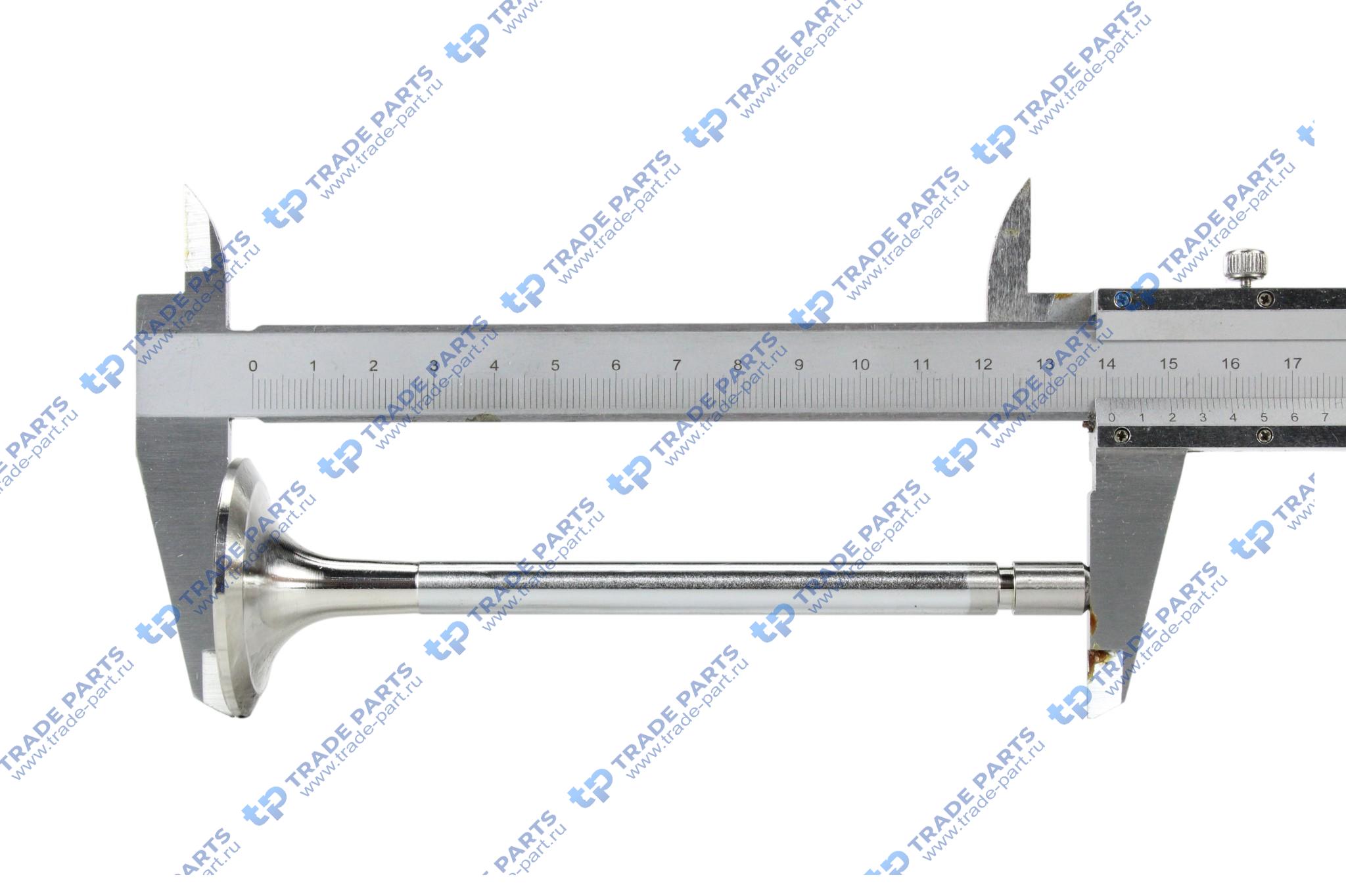 Реальная фотография клапан впускной 43x9x140.5 30° mb om364/357/366 a/la