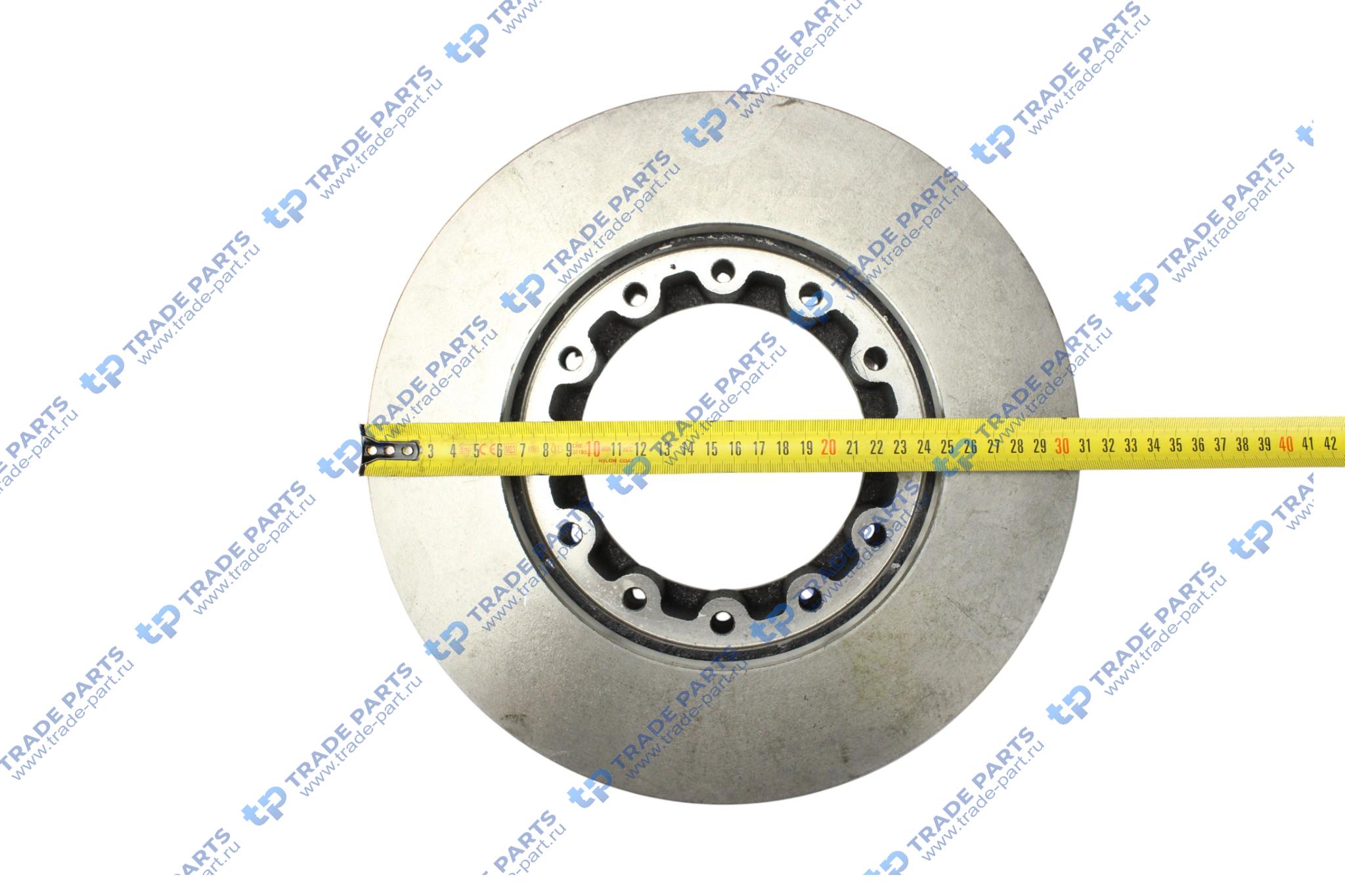 Реальная фотография диск тормозной задний mk584504 rear canter fe85 e-4/5