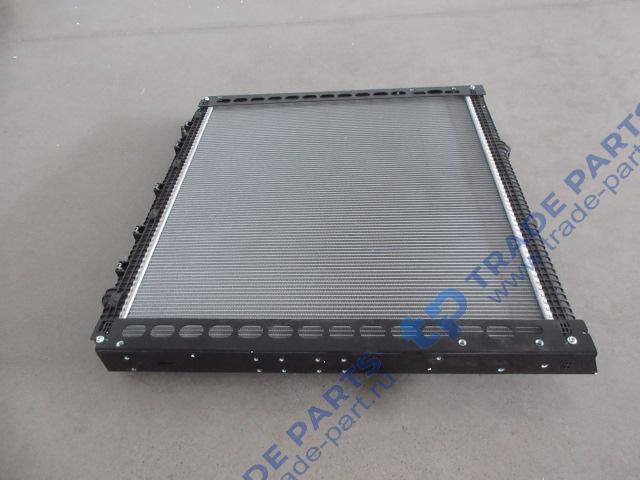 Реальная фотография радиатор охлаждения в сборе shacman x6000 dz9h389532002/dz9h389530013