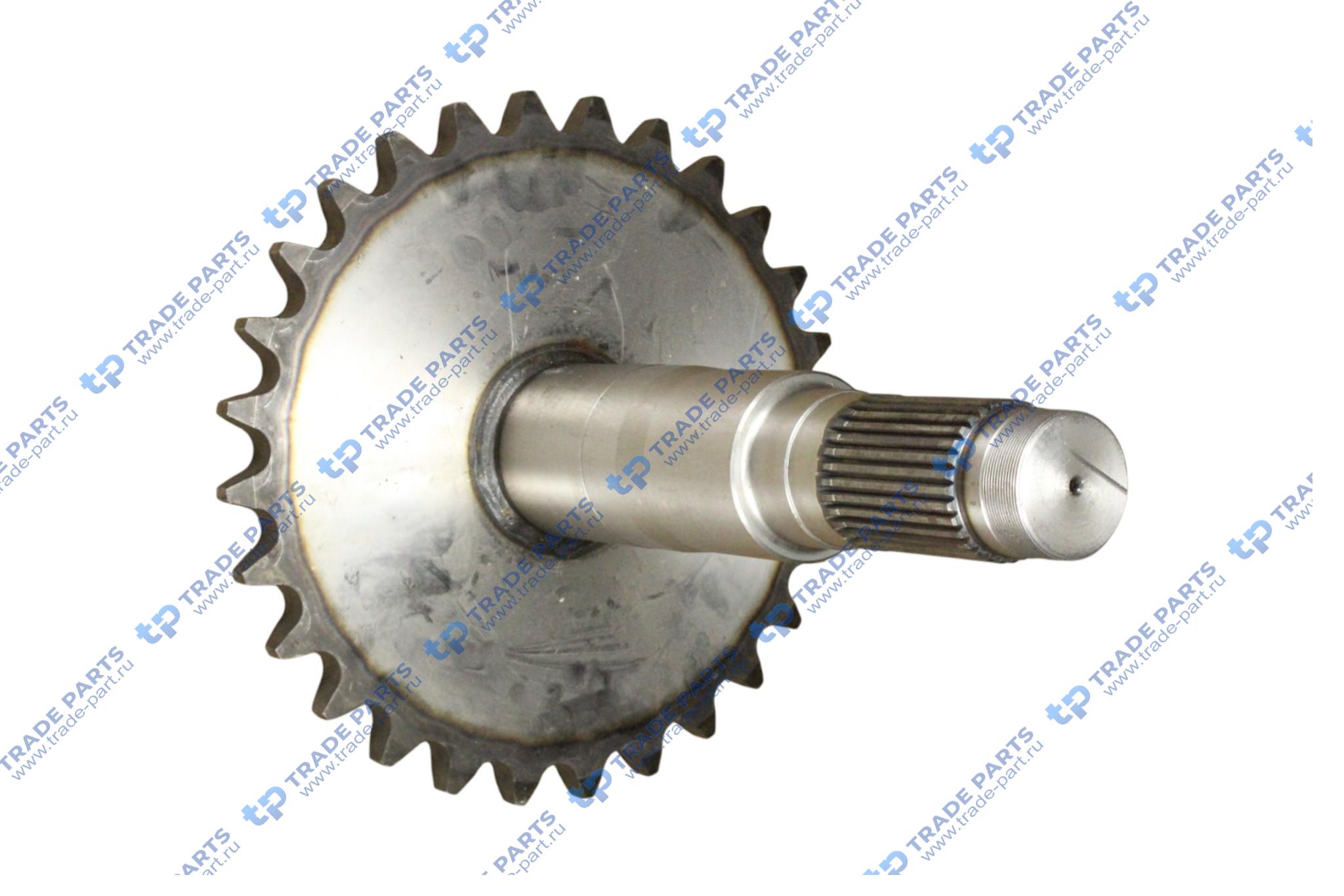 Реальная фотография вал с шестерней (gr215) 85513030 xcmg