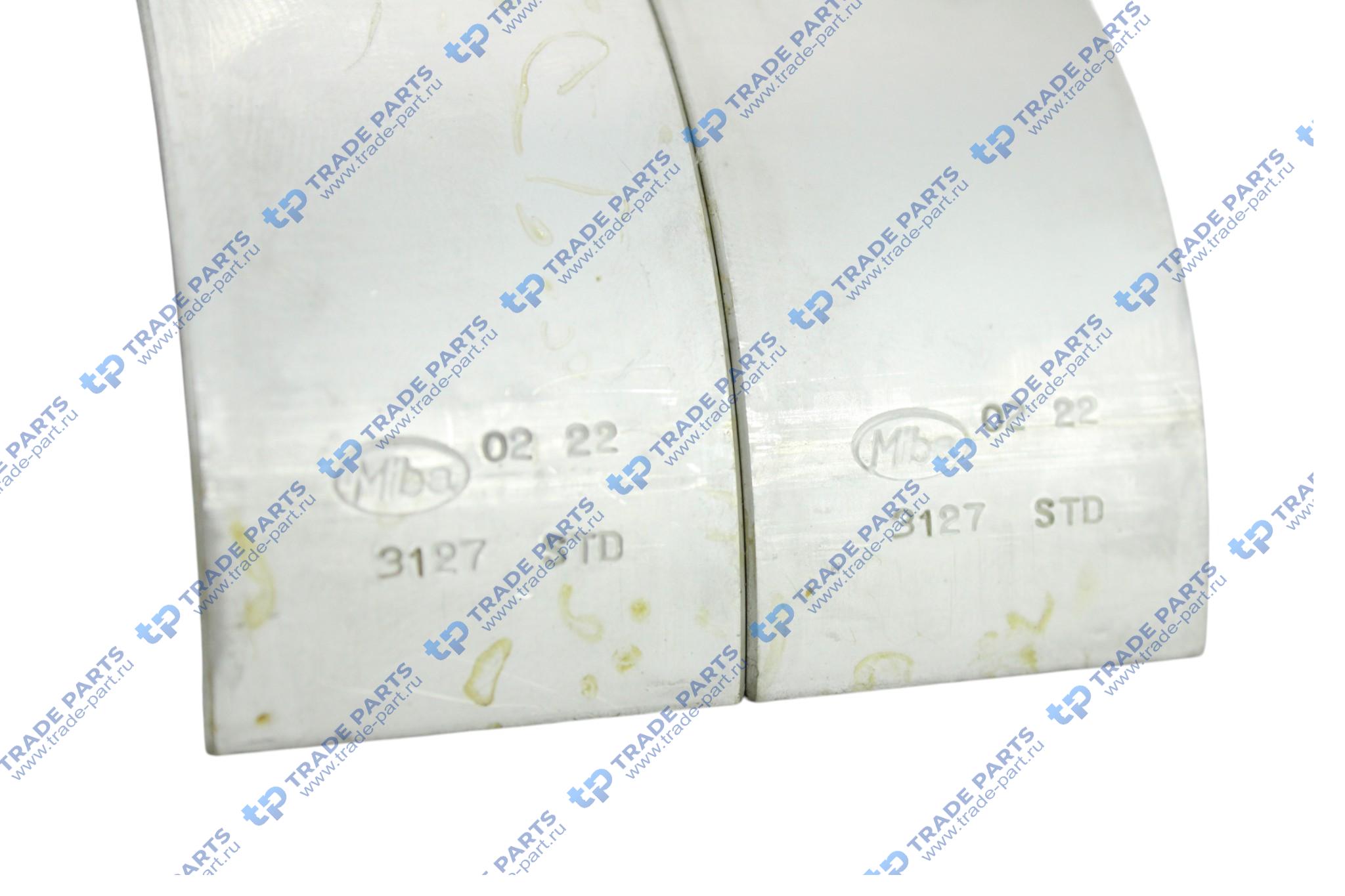 Реальная фотография вкладыши шатунные (пара) std 401-444 man дв. d2840-42. mb 443