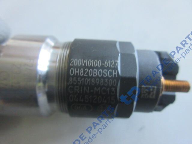 Реальная фотография форсунка топливная t5g\mc 13 (0445120415) howo