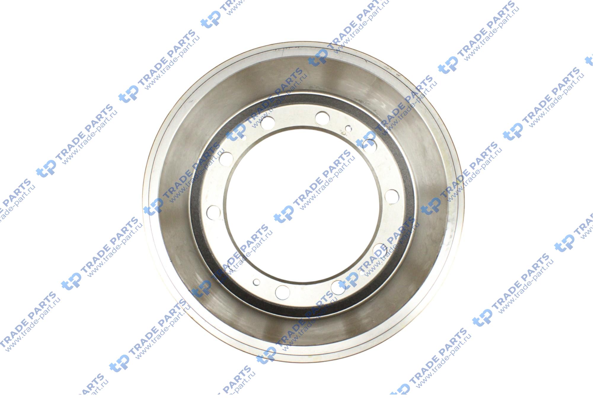 Реальная фотография барабан тормозной 419x203/211 h=256.2 d=288/335 n10x26 fruehauf пр-во турция