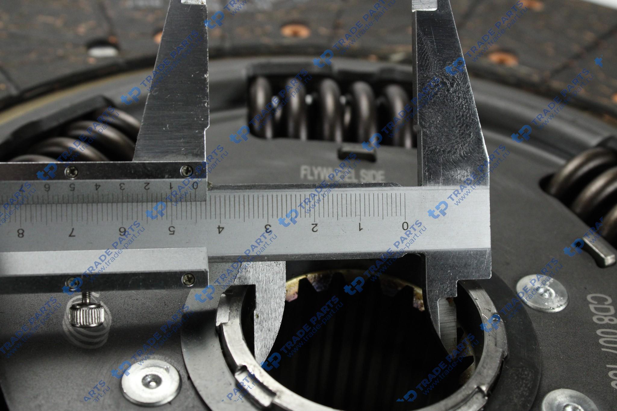 Реальная фотография комплект сцепления om471 g230-16 manuel double clutch mercedes arocs (euro 6) 3342,4142,4145