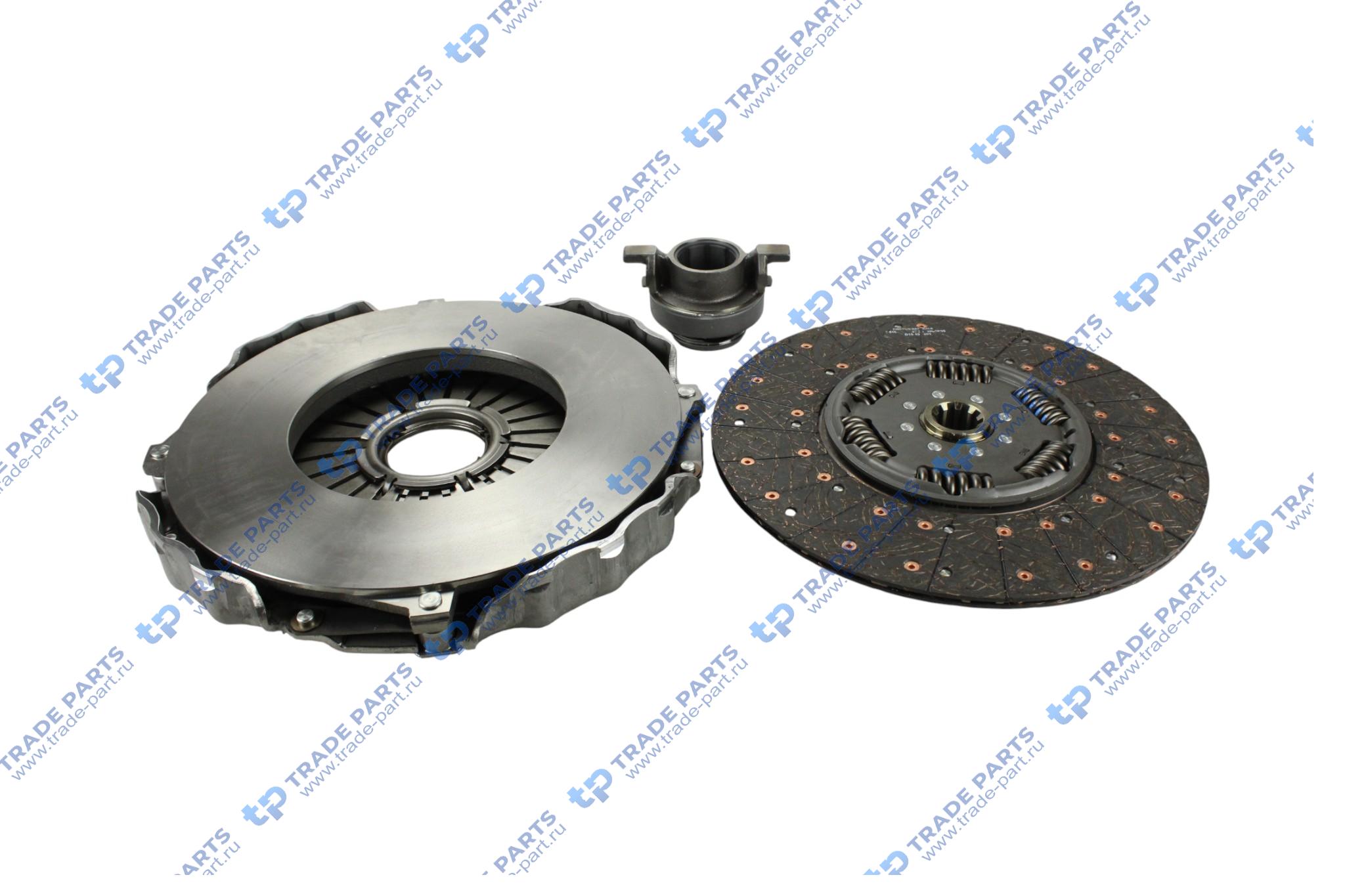 Реальная фотография комплект сцепления ford cargo ecotorq 9,0 zf 9s1310 430 mm.