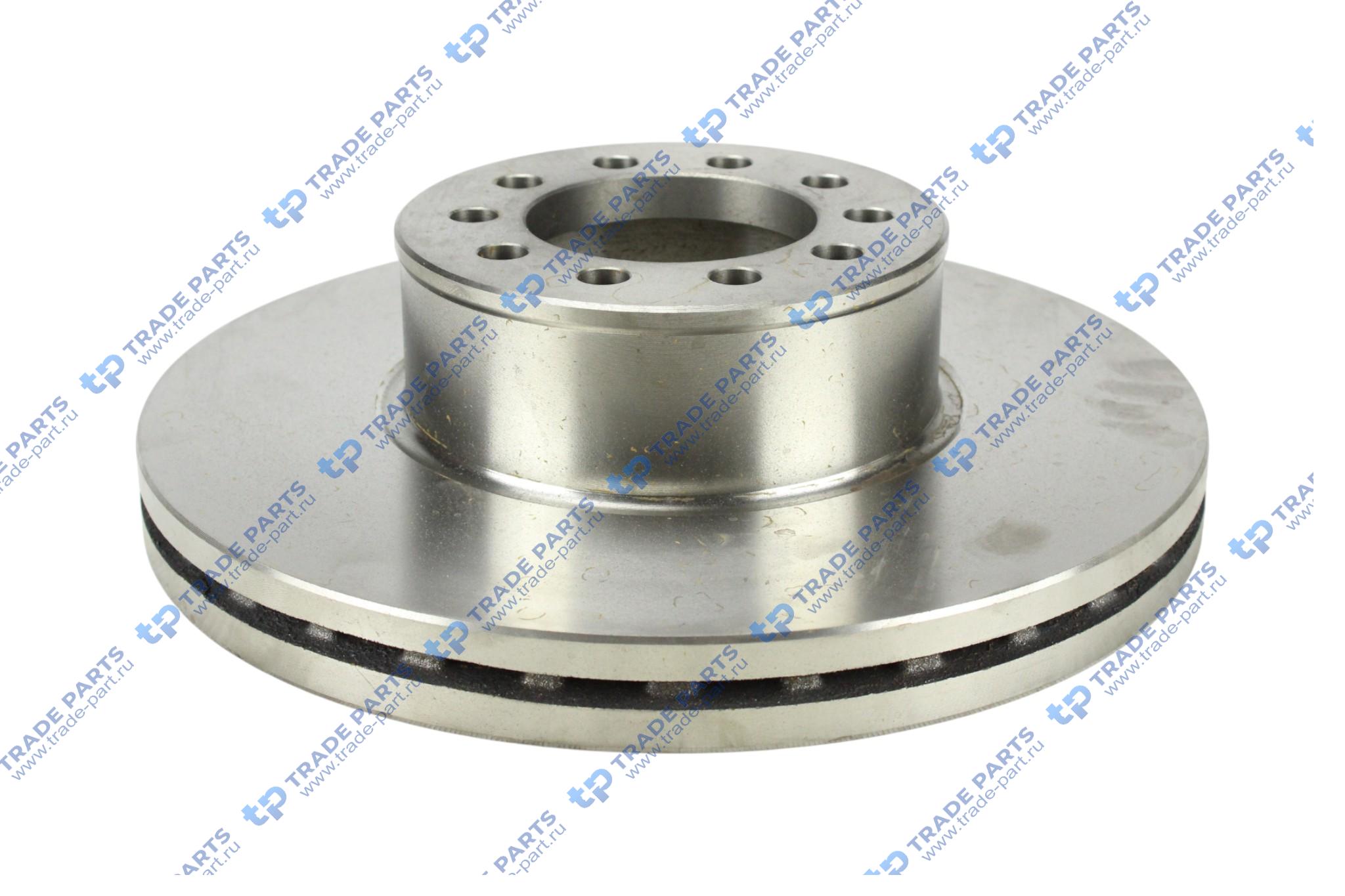 Реальная фотография диск тормозной man tgl передний 334,7х34мм пр-во турция